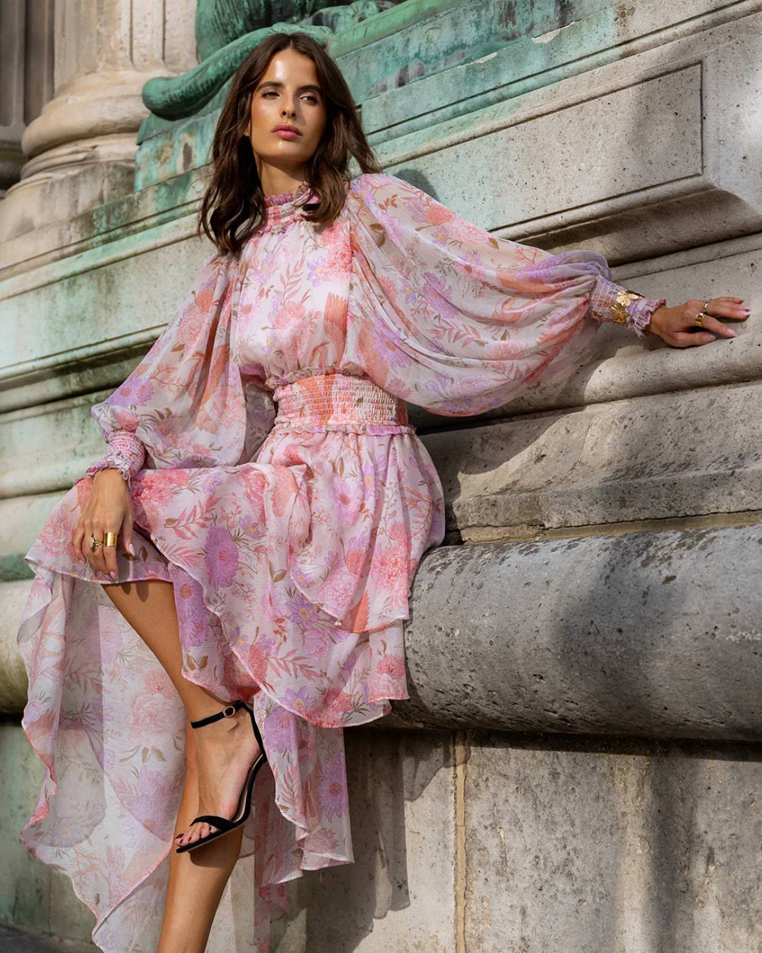 Strawberry Paris - Orchid Maxi Dress