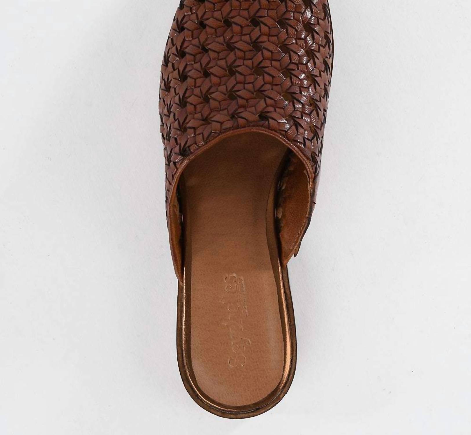 Seychelles - Women's Meet Me Half Way Woven Leather Mules