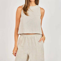 Sadie & Sage - Garden Sun Bottom Tank Top