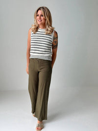 Pinch - Saturday Script Sweater Tank Top