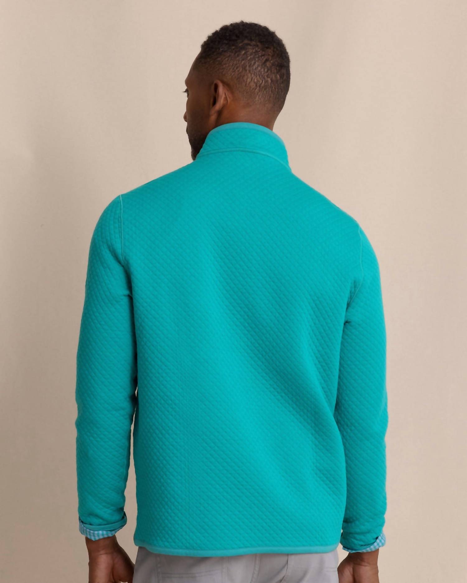 Southern Tide - Oak Island Reversible Quarter Zip Sweatshirt