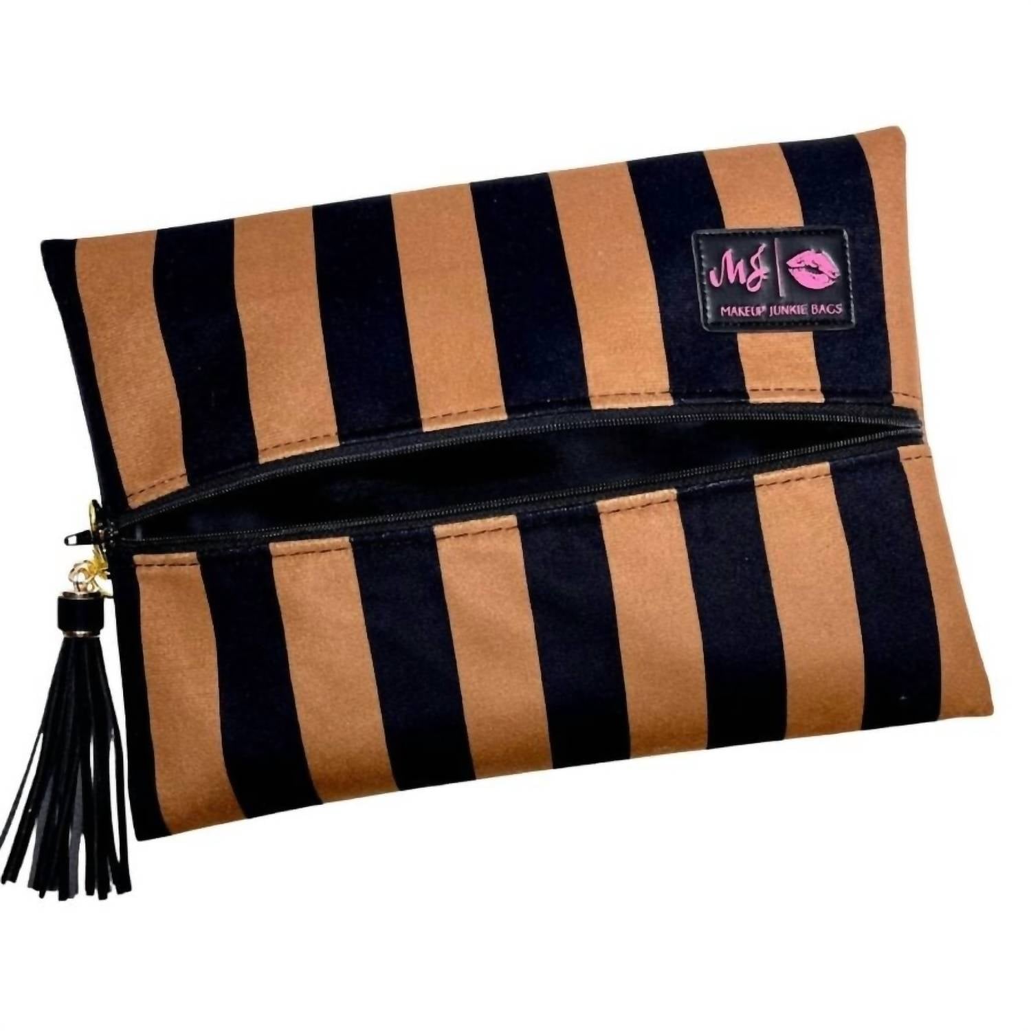Makeup Junkie - Women's Flat Lay Cosmetic Bag
