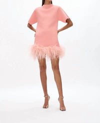 Rachel Gilbert Rita Mini Dress in peach - women's dress - view 4