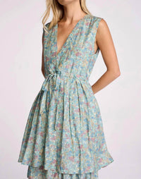 Sundays - Daphne V-neck Mini Dress