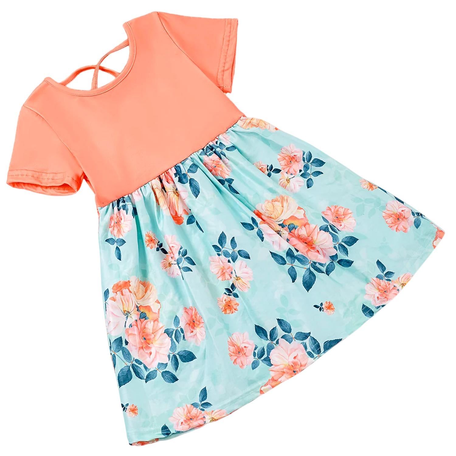 Okie + Lou - Girls Florals Dress
