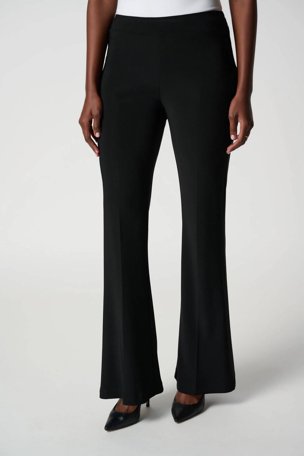 Joseph Ribkoff - Elasticated-waist Flared Trousers