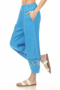 Johnny Was - JAANVI LINEN BARREL PANT