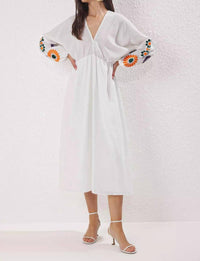 Pink Ripple - MAISIE OPEN BACK DRESS