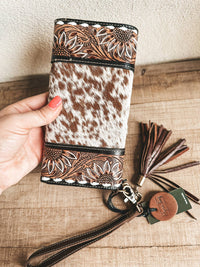 Myra Bags - Cowhide Leather Wallet