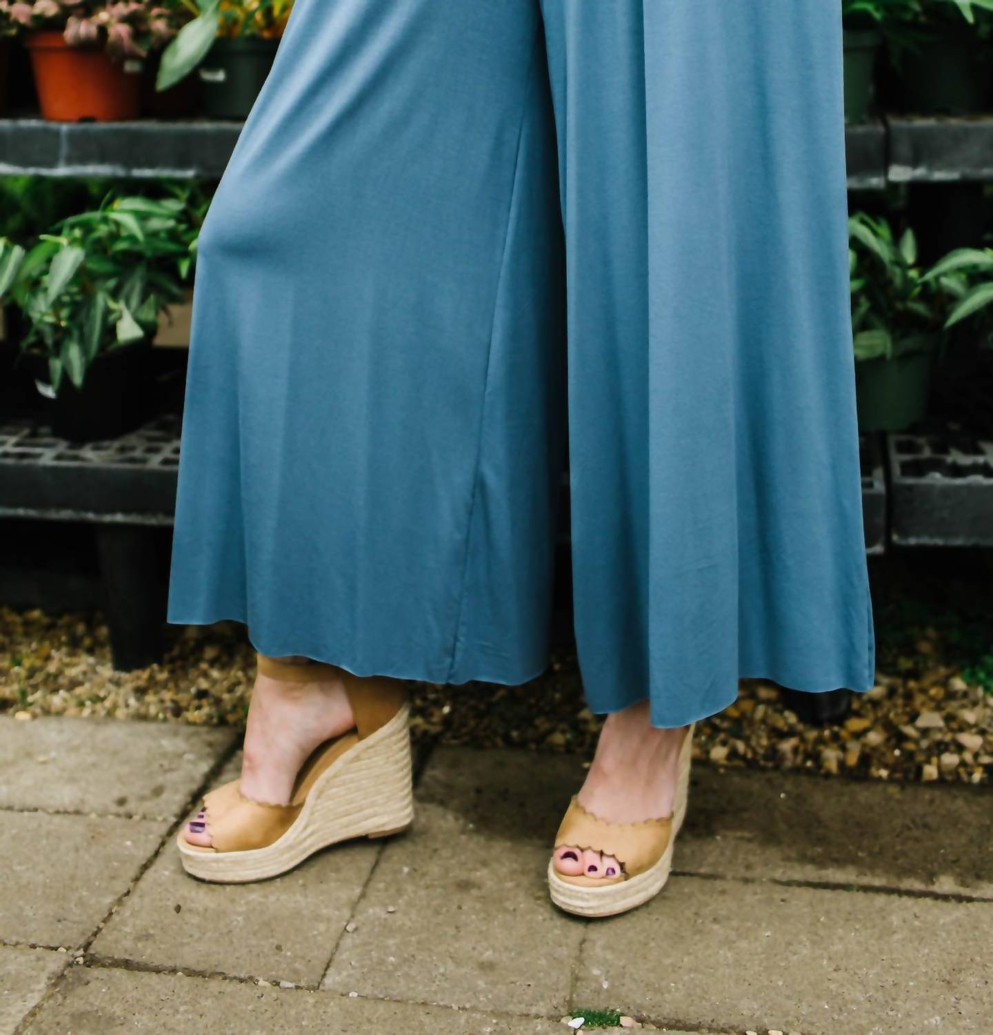 Off-Shoulder Jumpsuit