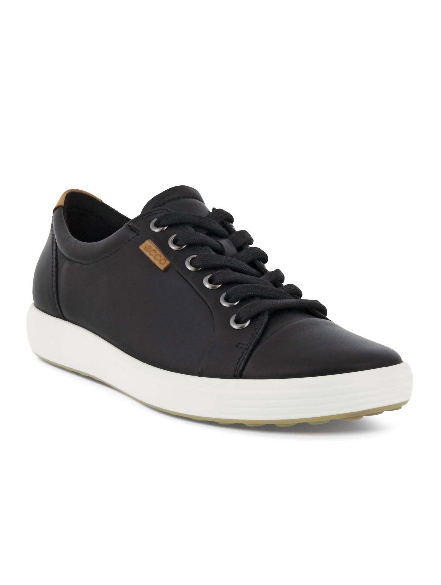 ECCO WOMEN'S SOFT 7 SNEAKER in black - women's sneaker