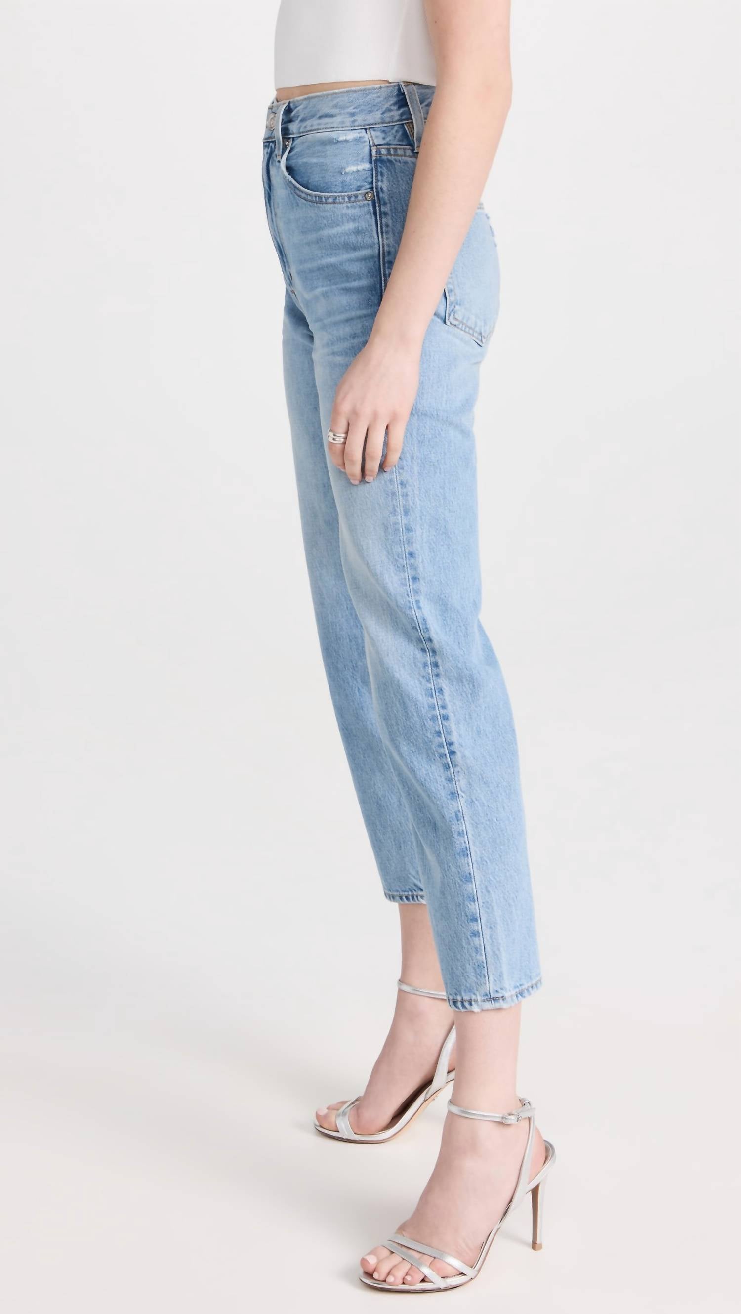 Slvrlake - London Crop High Rise Jeans