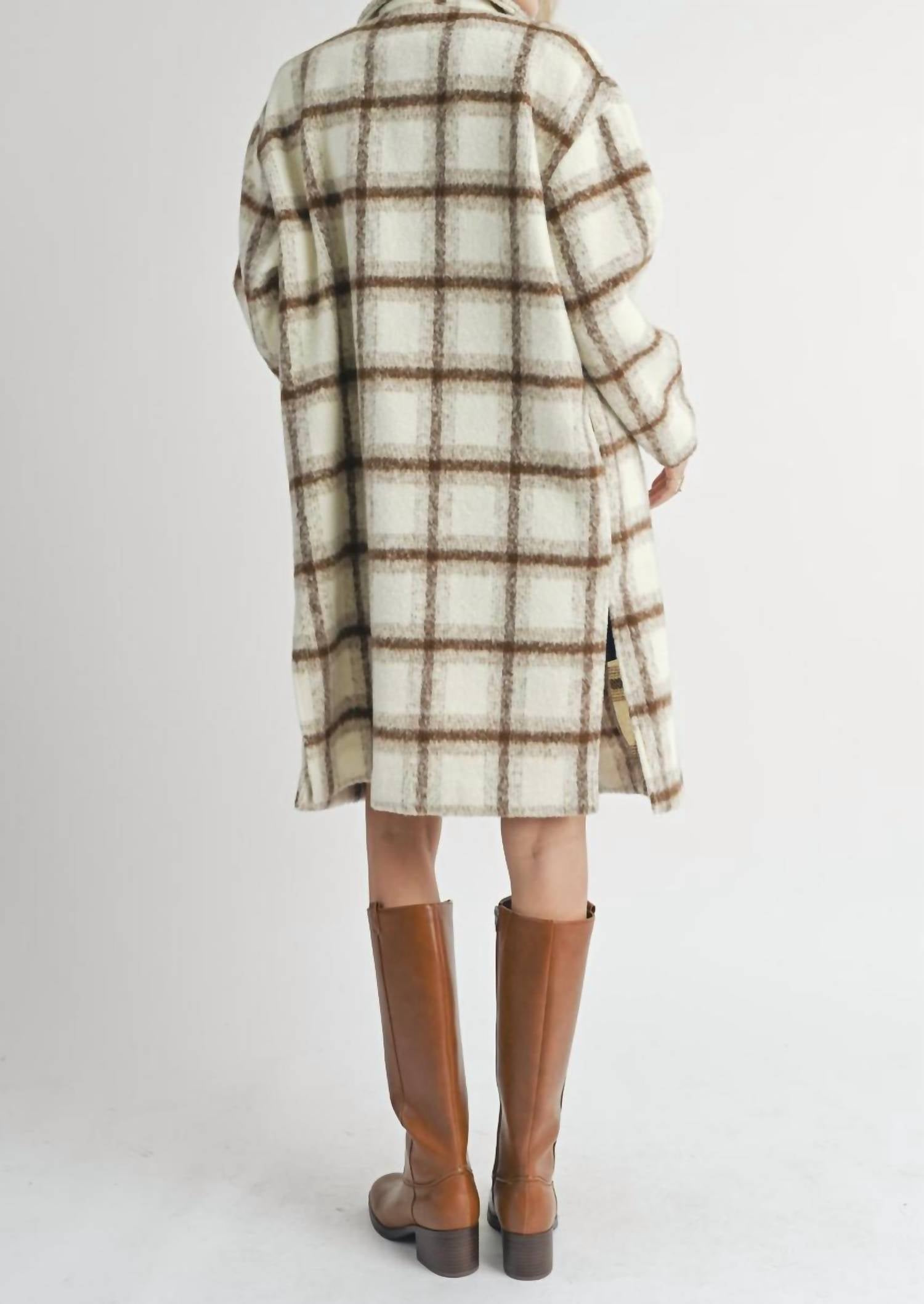Sadie & Sage - EMILY LONG OPEN FRONT COAT