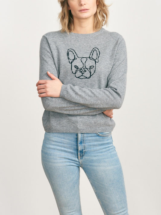 Jumper1234 - FRENCHIE CREW NECK TEE