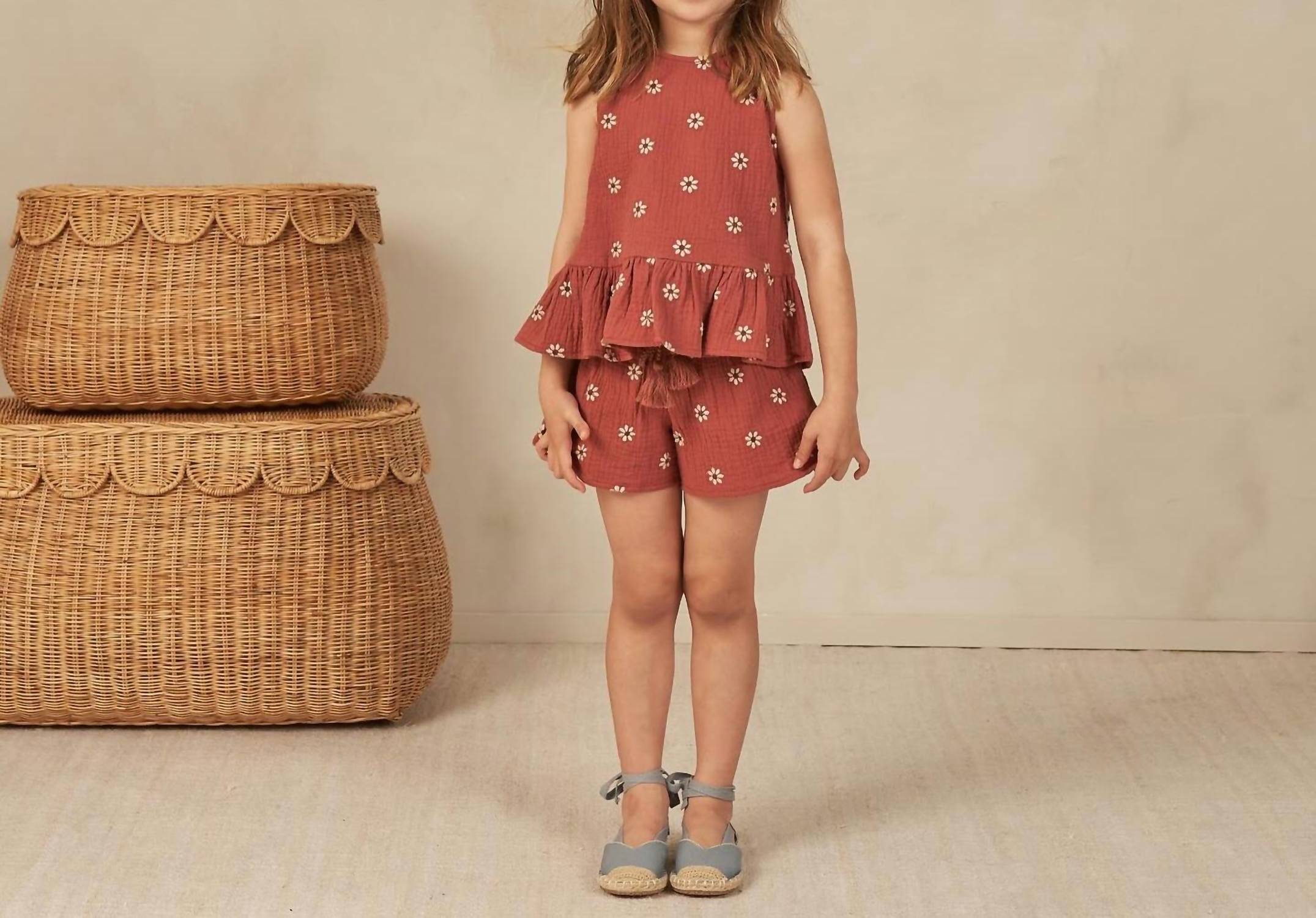 Rylee + Cru - Carrie Embroidered Daisy Set