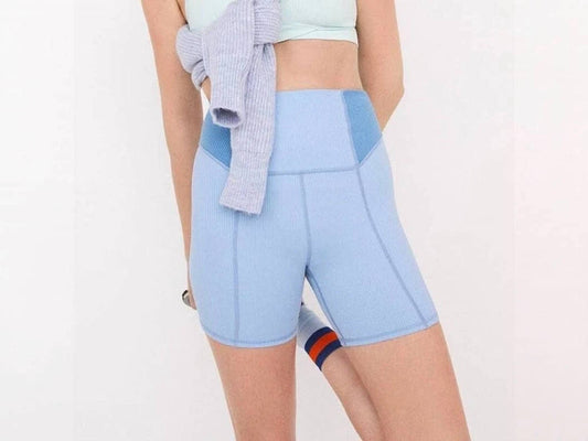 Lil Lemons By For Love And Lemons - Dani Biker Shorts