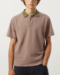 Corridor - Stripe Pique Polo