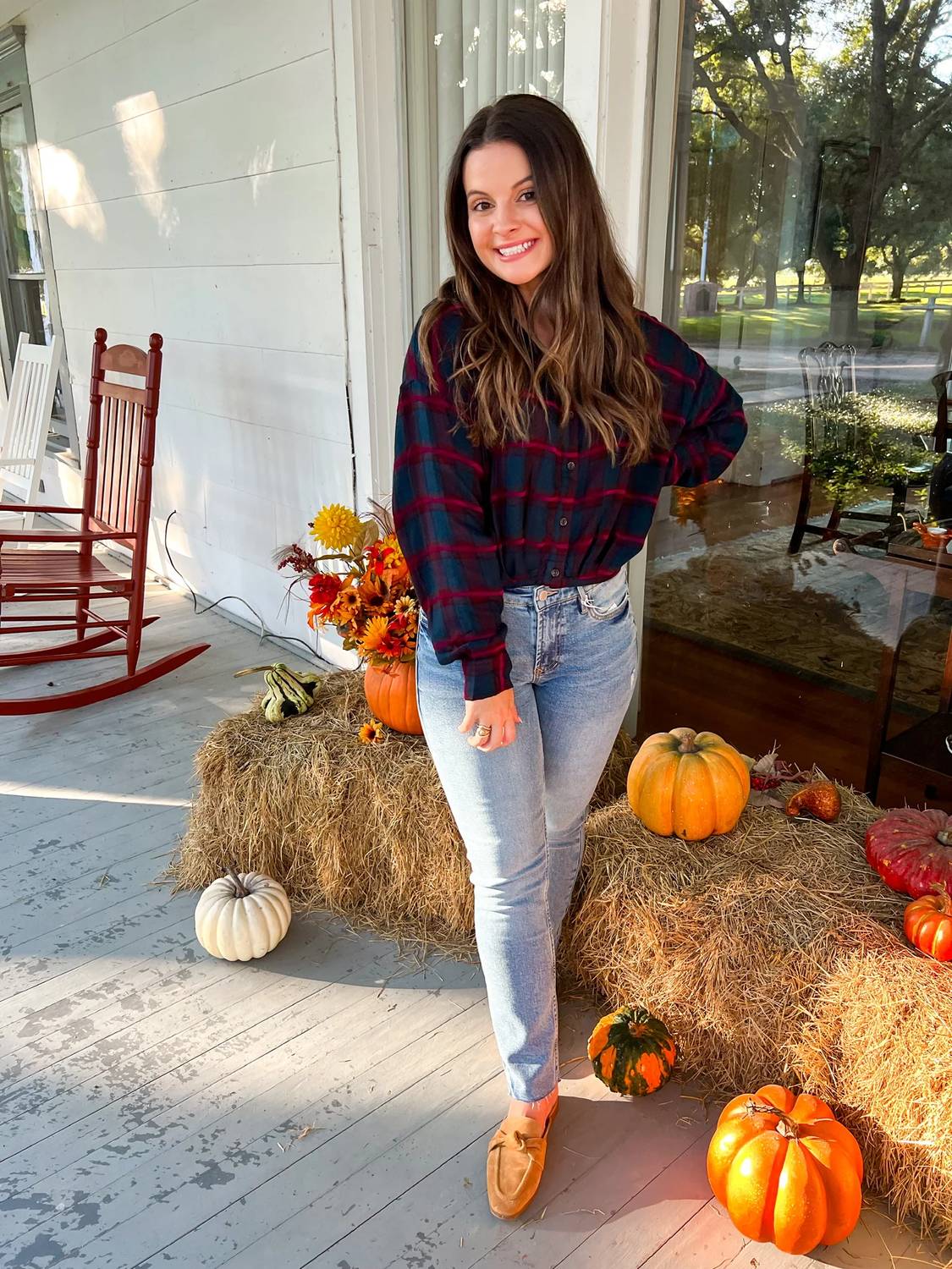 Kut From The Kloth - Tessa Crop Flannel Shirt