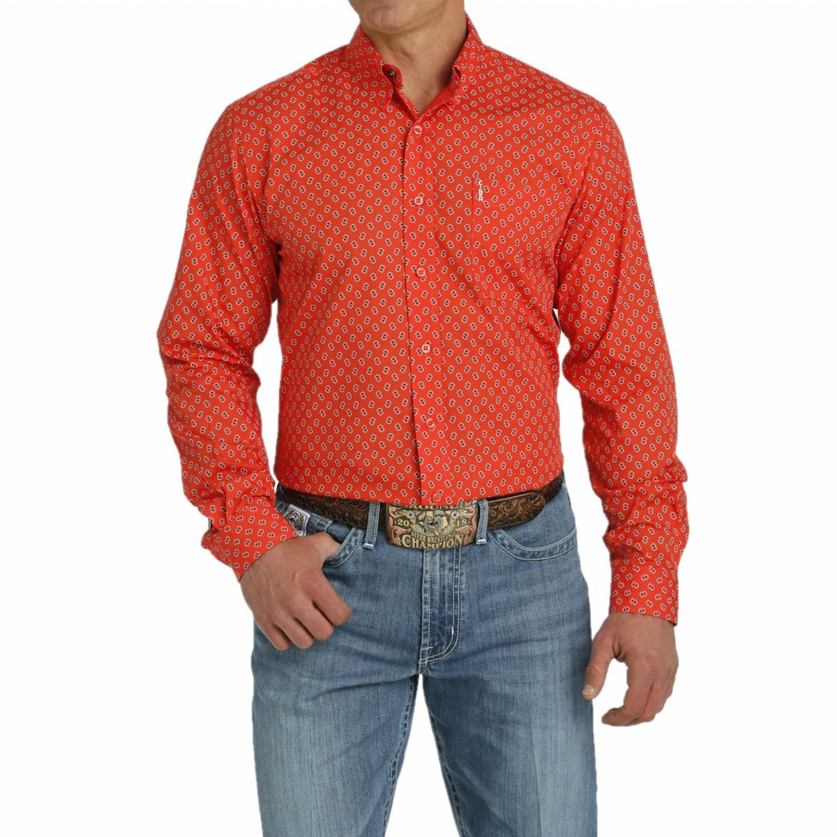 Cinch - Western Print Button Down Shirt