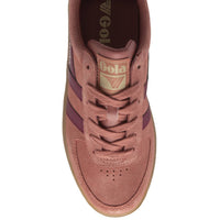 Gola Women's Grandslam Suede Sneaker in clay cerise gum - women's sneaker - view 5