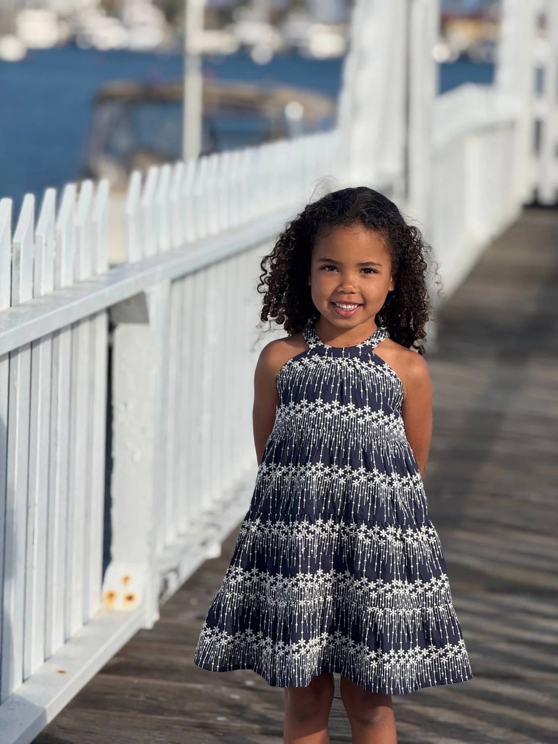 Vignette - Kids' Malera Embroidered Dress