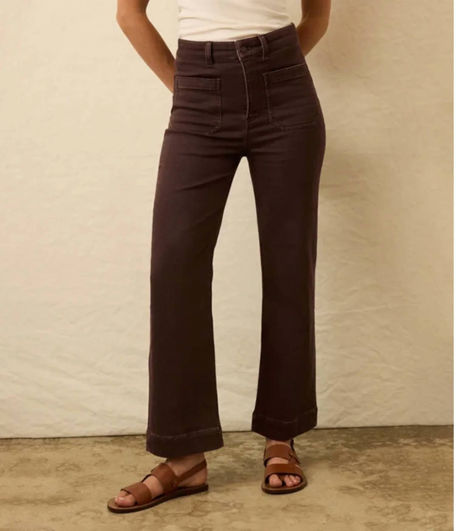Faherty - Stretch Terry Patch Pocket Ankle Pant