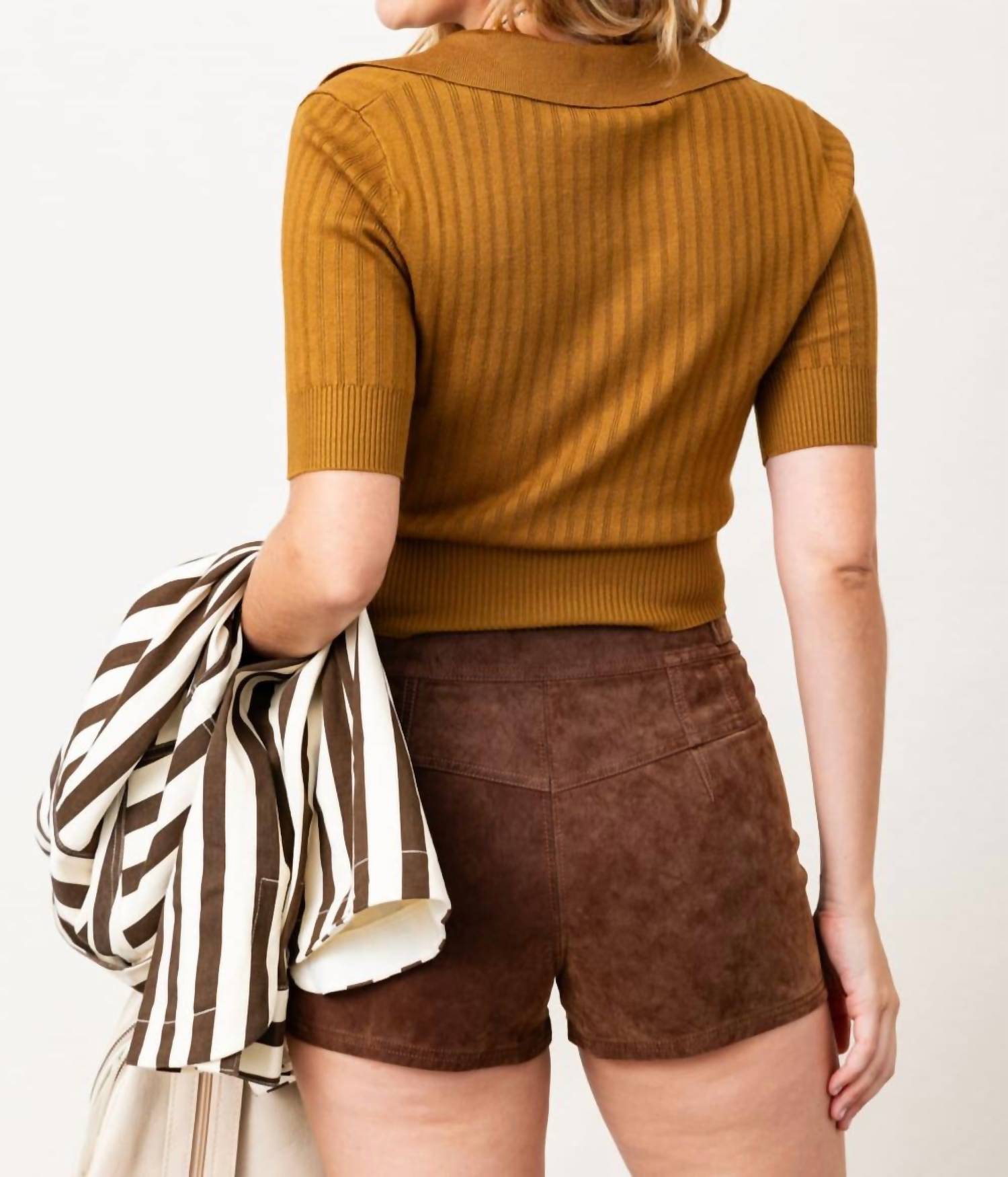 STEVE MADDEN Charlise Sweater in toffee - women's sweater - alternate view