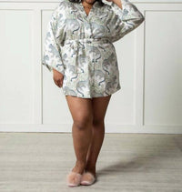 Printfresh - Eco Satin Glam Mini Robe