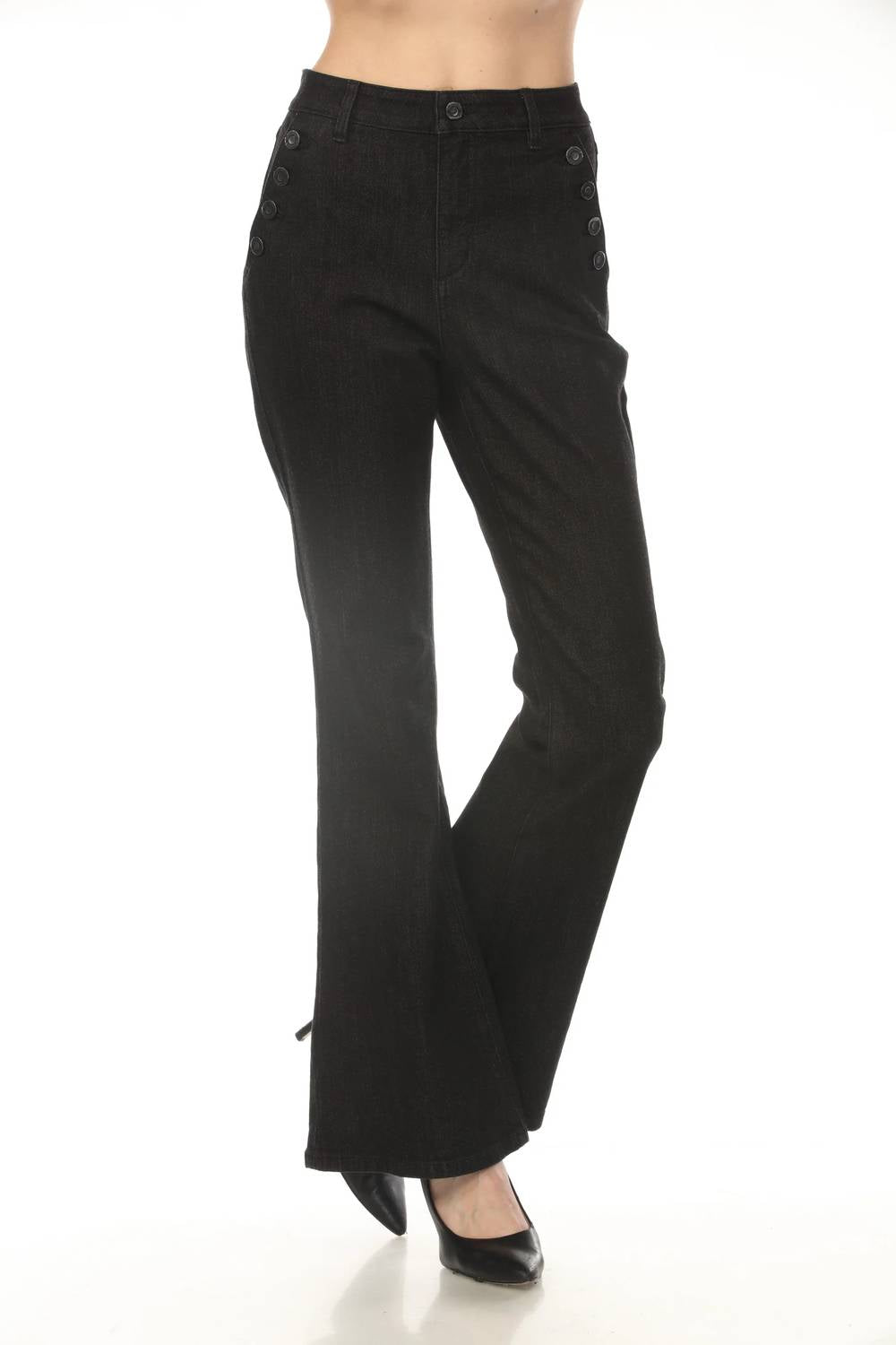 Joseph Ribkoff - High Waist Flared Jeans