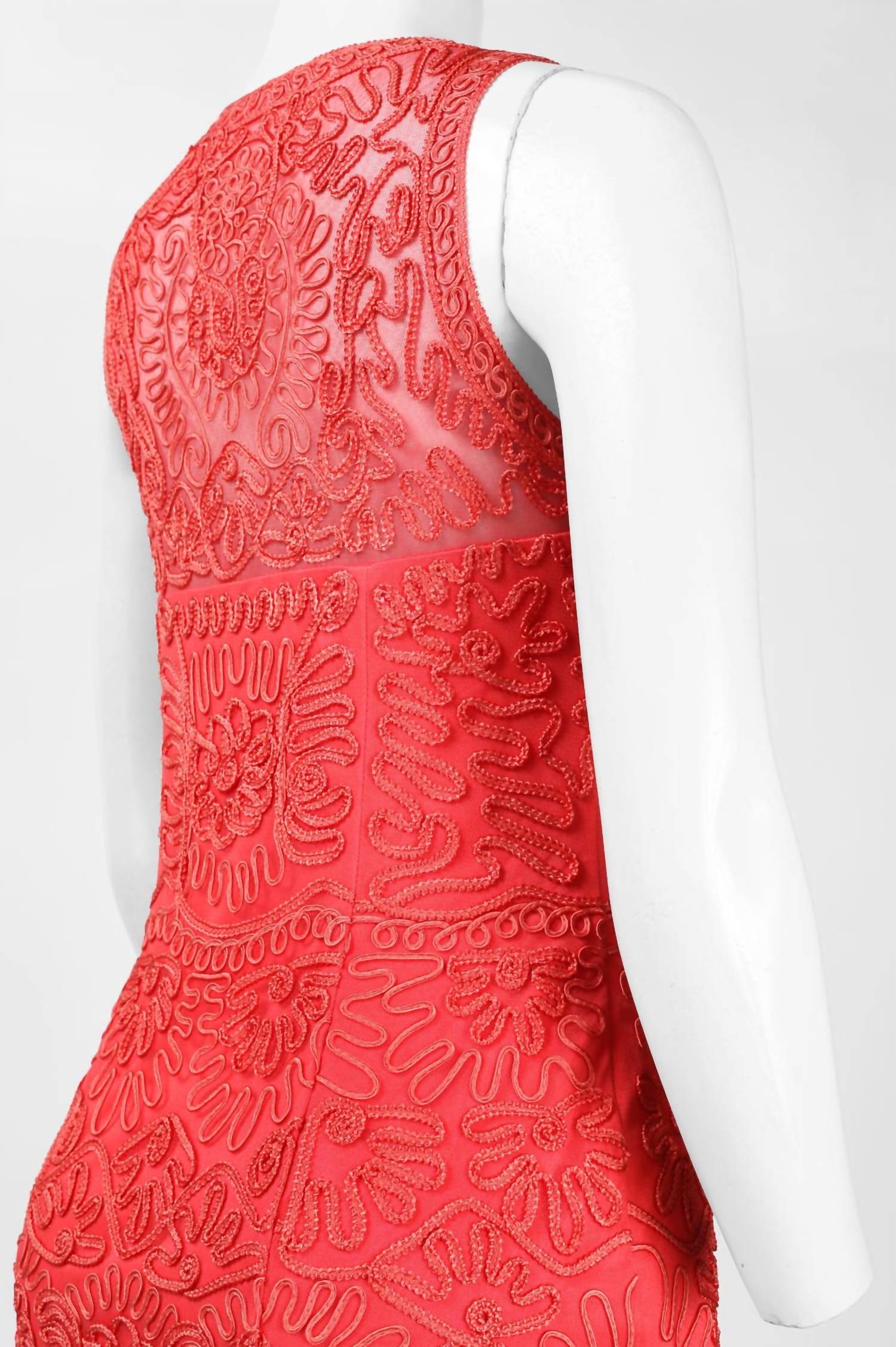 Sue Wong - Soutache Embroidered Dress