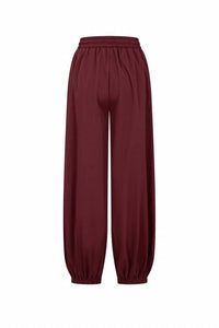 Rivir - Women's Balloon Pants With Piping Detail