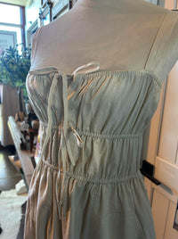 So Me - Ruched Tie-front Jumpsuit