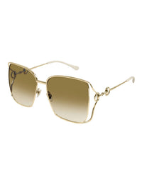 Gucci - Full Rim Square Non Polarized Sunglasses 1020s - 004
