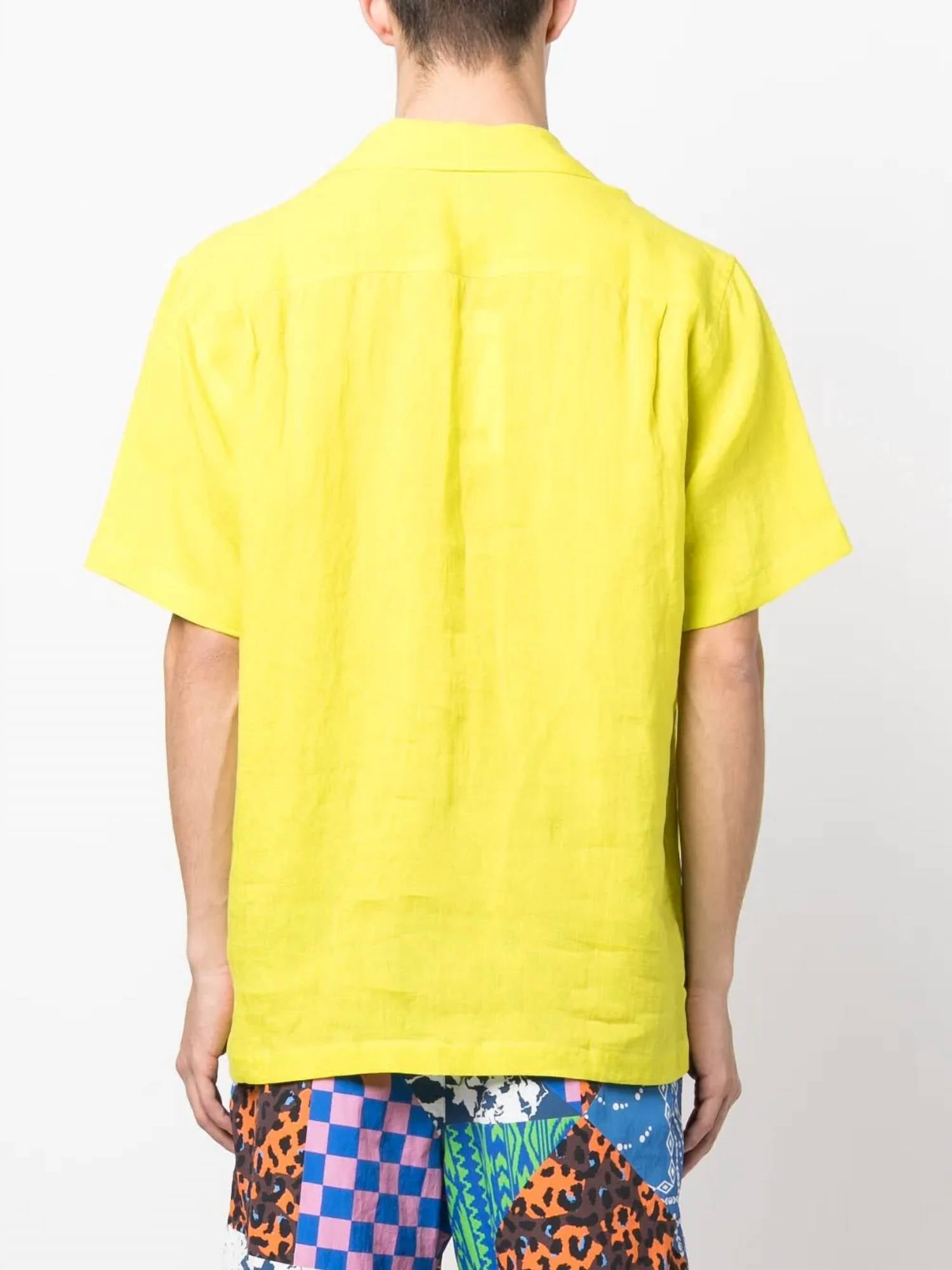 Orlebar Brown - Maitan Linen Short Sleeve Shirt