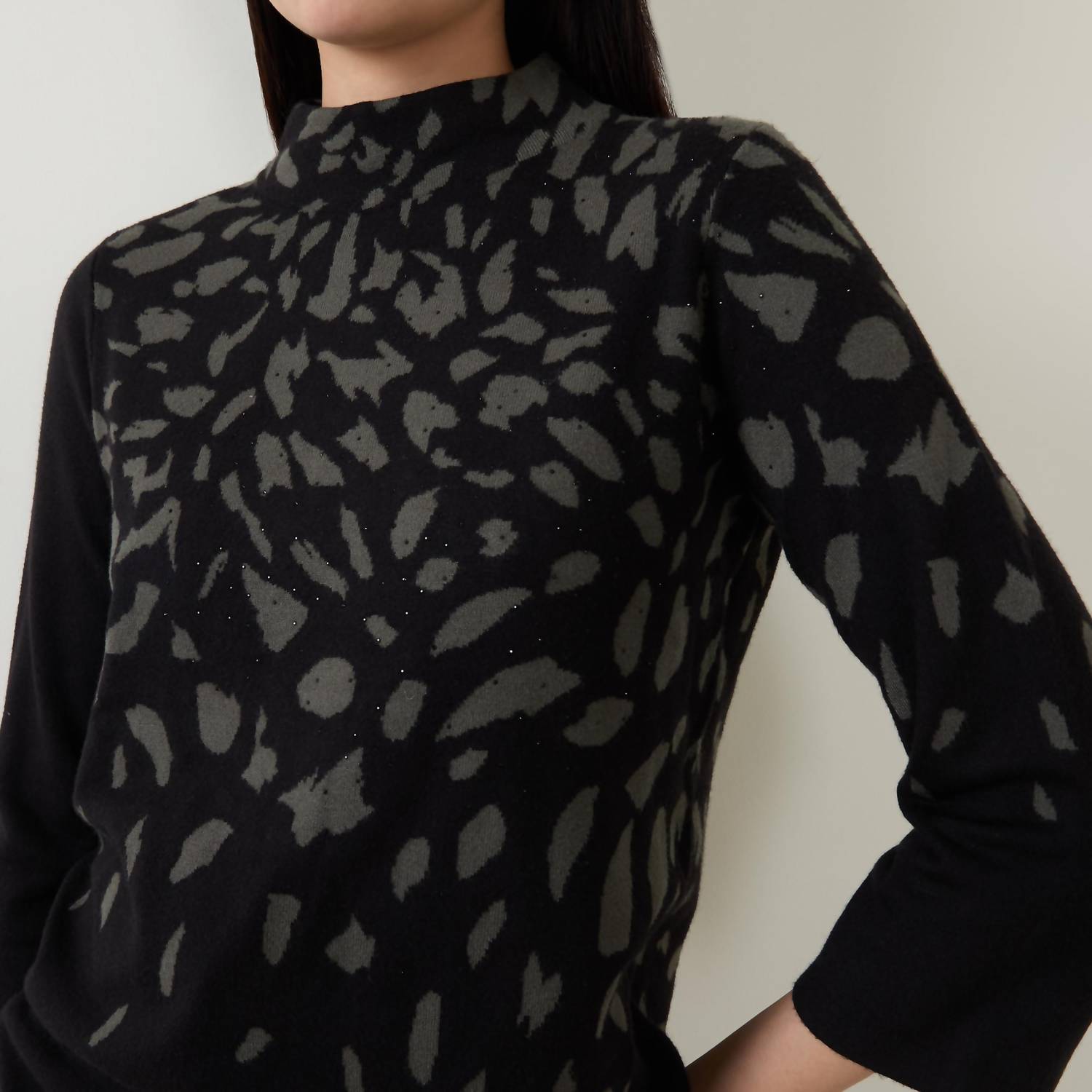 Joseph Ribkoff - Leopard Knit Pullover