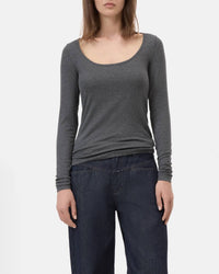 Closed - Modal-cashmere Blend Long Sleeve Top