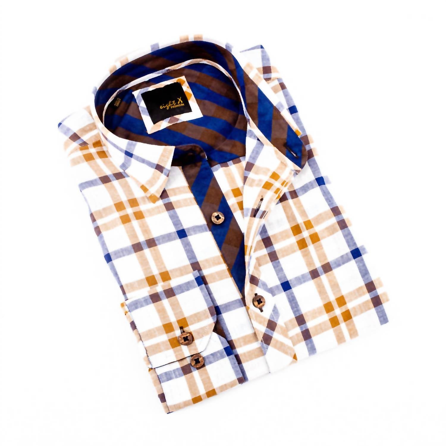 Eight X - Men's Plaid Shirt