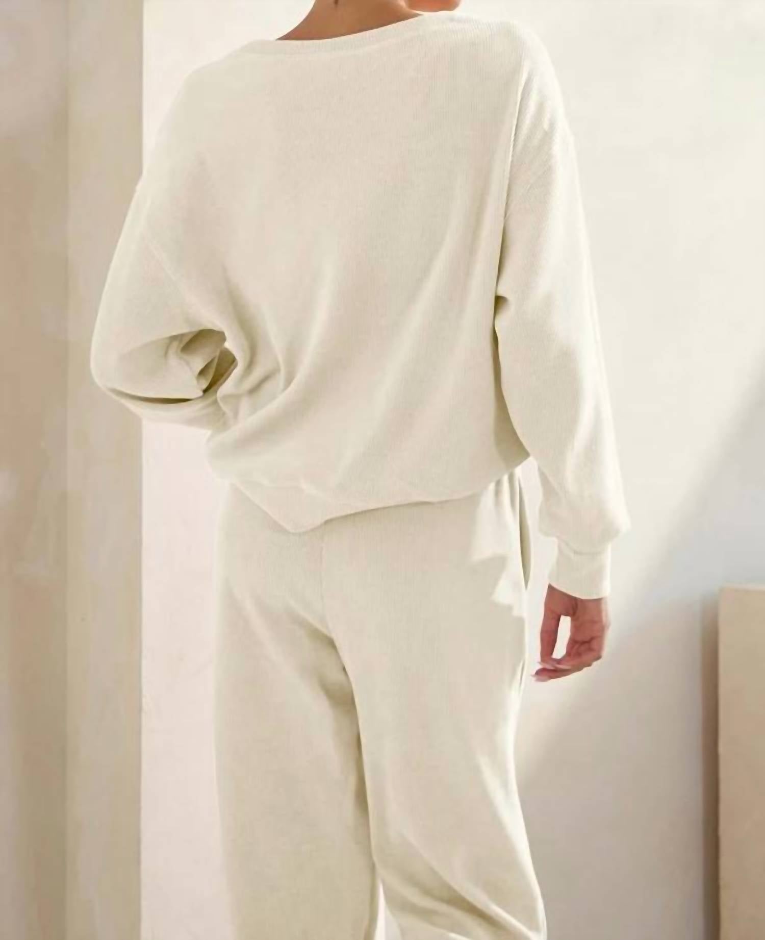 Yelete - Corduroy Lounge Set