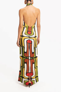 Cala De La Cruz - Oliviera Halter Dress