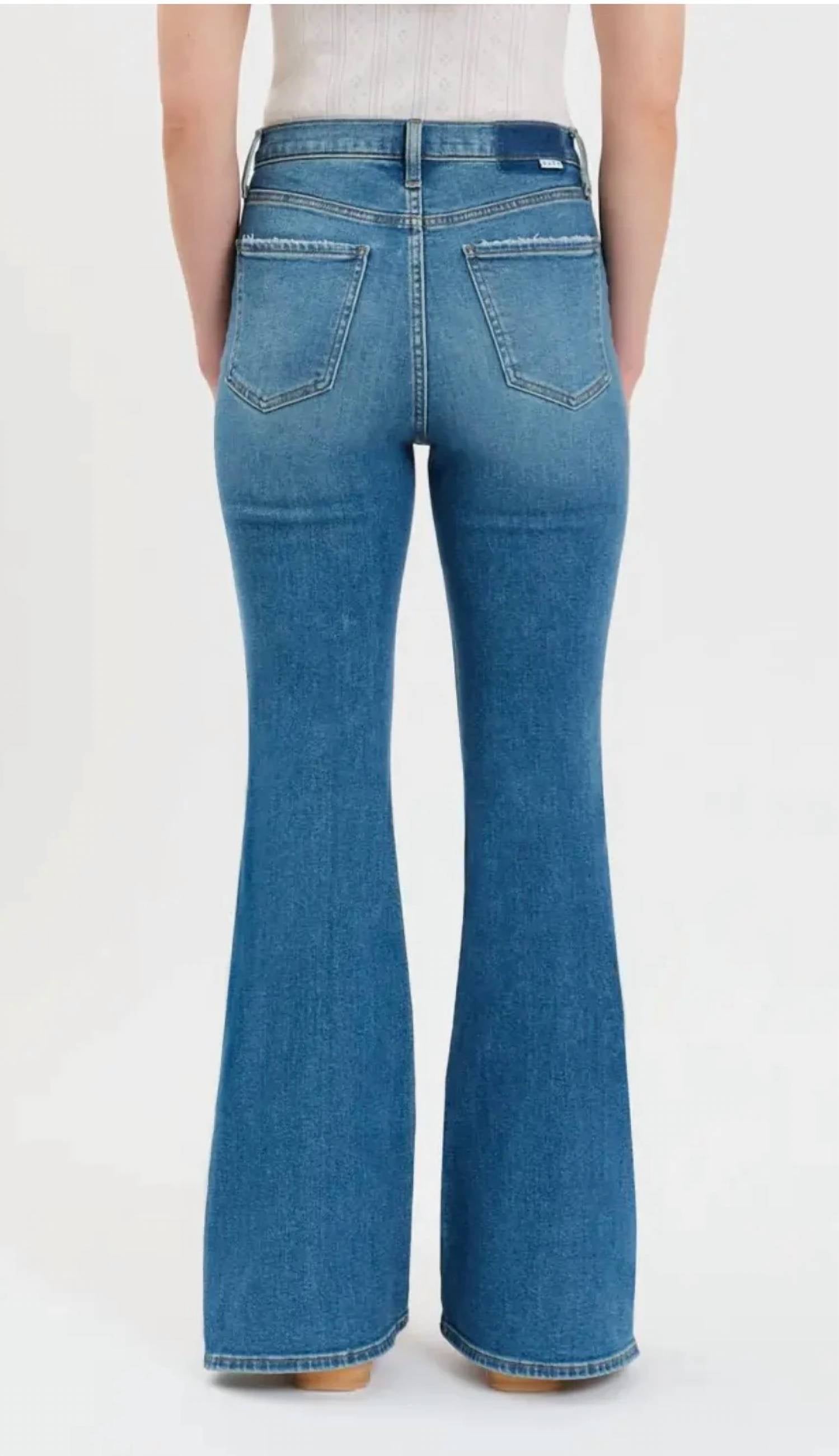 Daze - Sunset Flare High Rise Jeans
