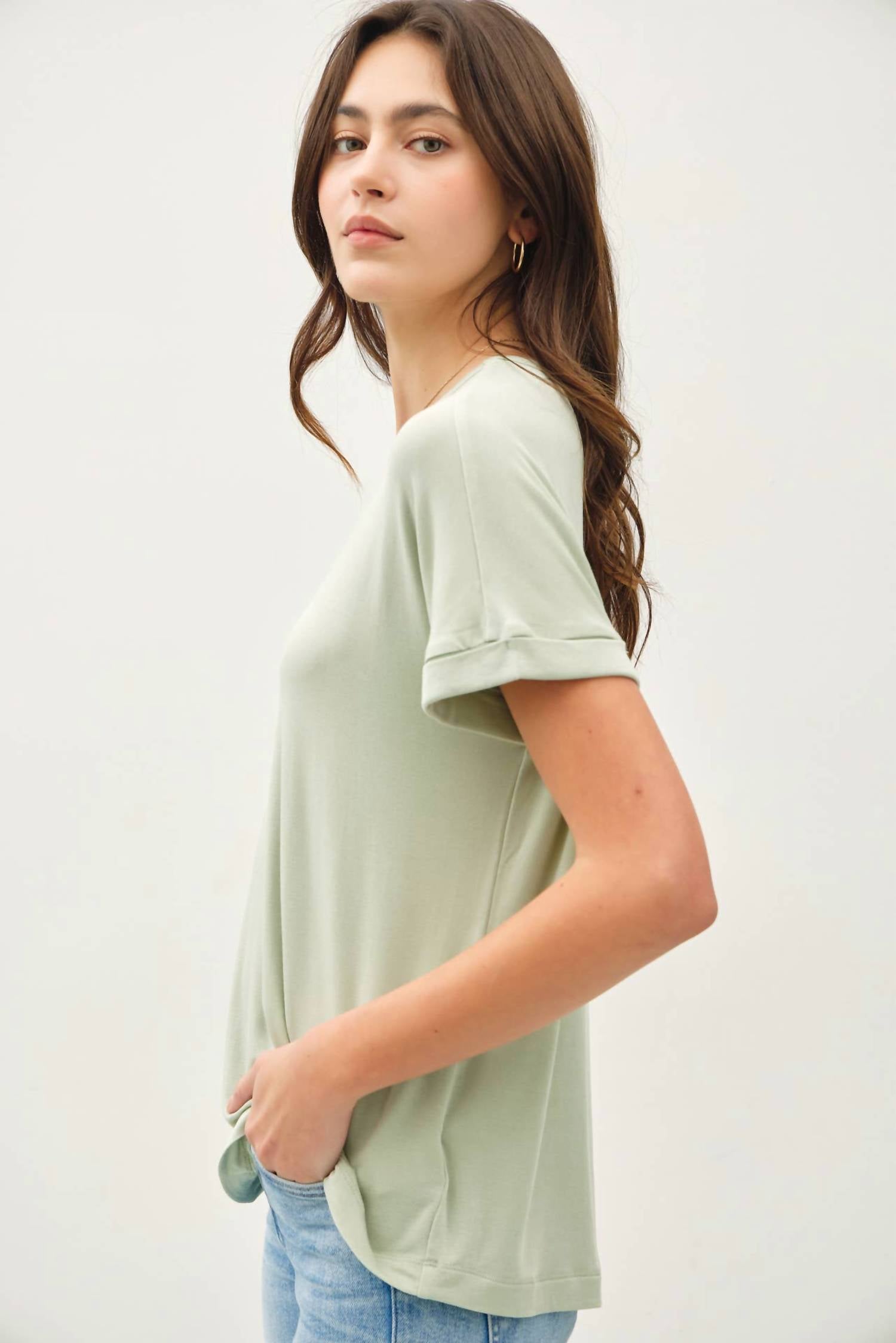 Be Cool - Women's Everyday Modal Short Sleeve Top