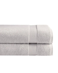 Under the Canopy Classic Organic 2-piece Bath Towel Set in silver - item - detail view