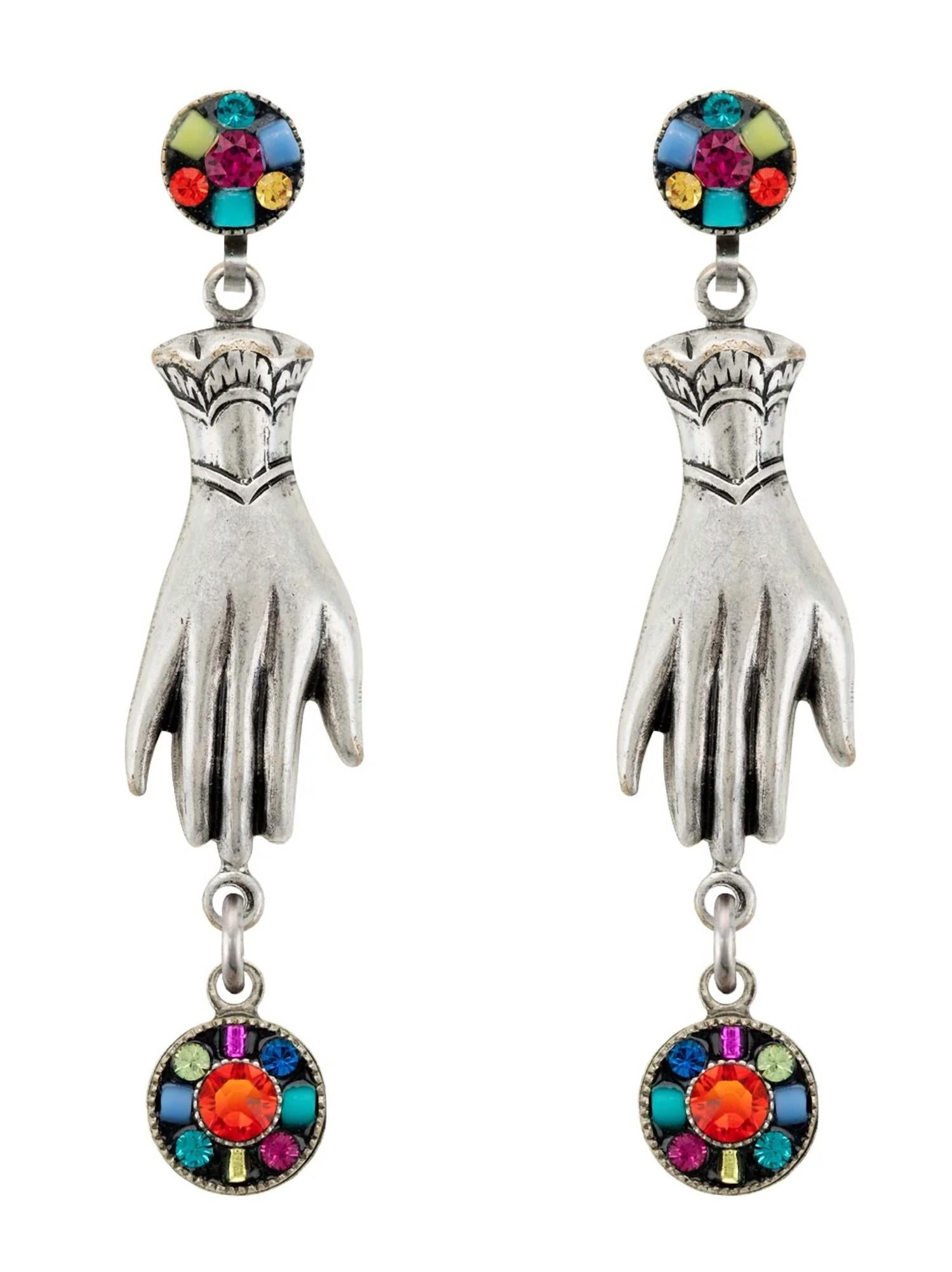 Firefly Jewelry - Women's Victorian Hand Earrings