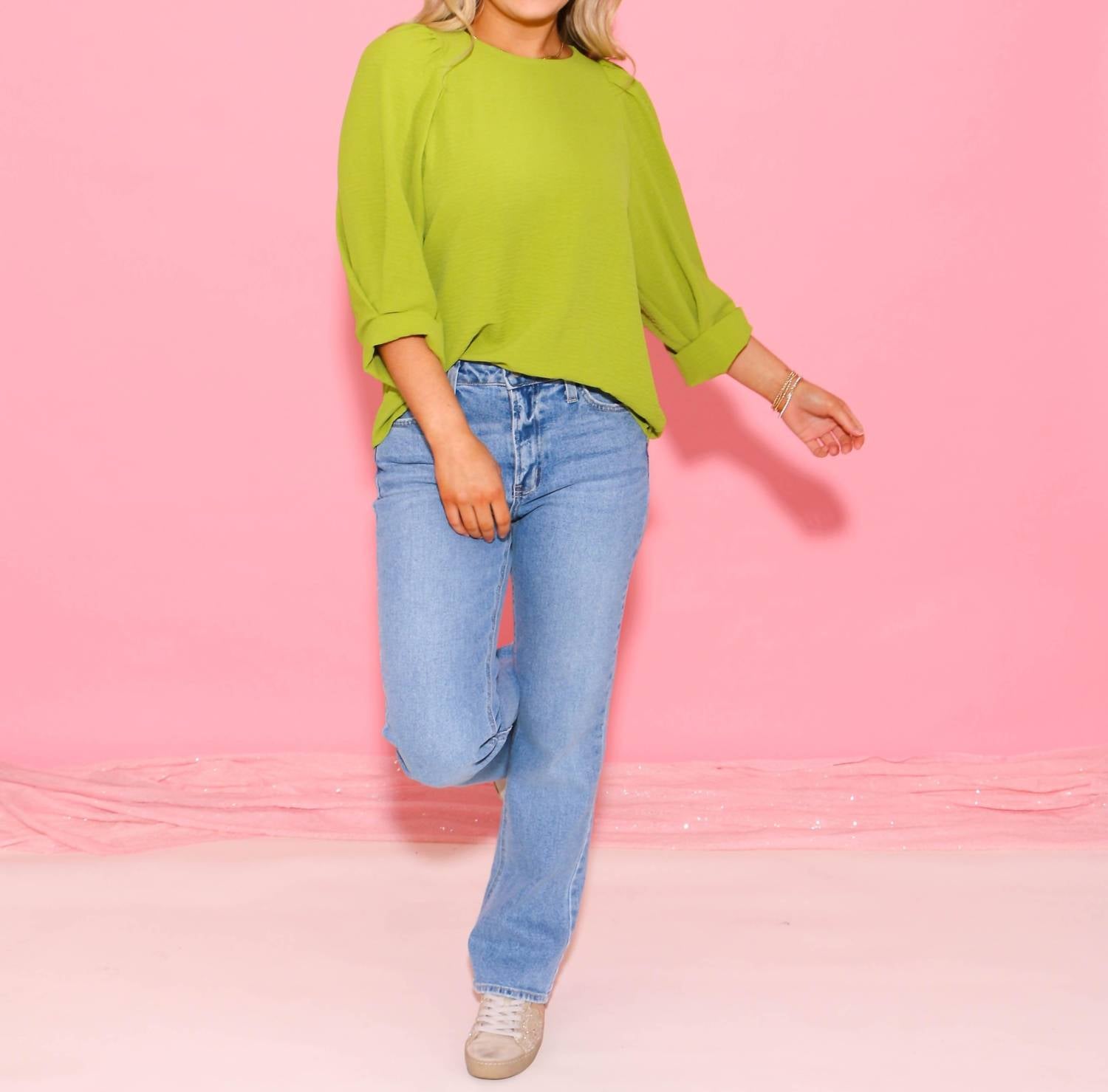 Ivy Jane - Tucked Sleeve Top