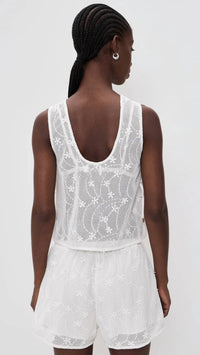 Minkpink - Sundara Tie Side Lace Top