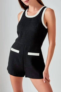 Endless Rose - Contrast Romper