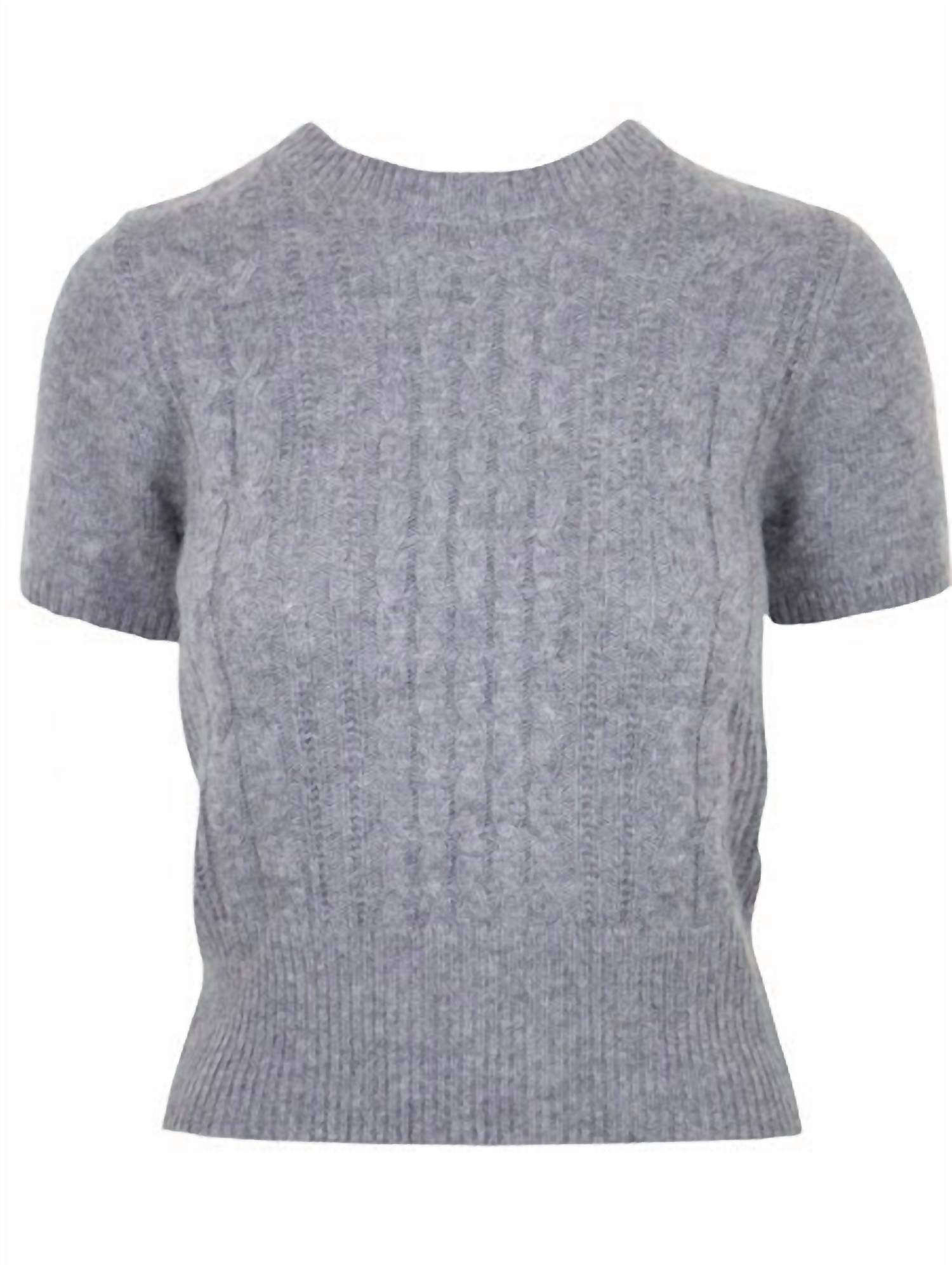 Lucy Paris - Giana Short Sleeve Sweater