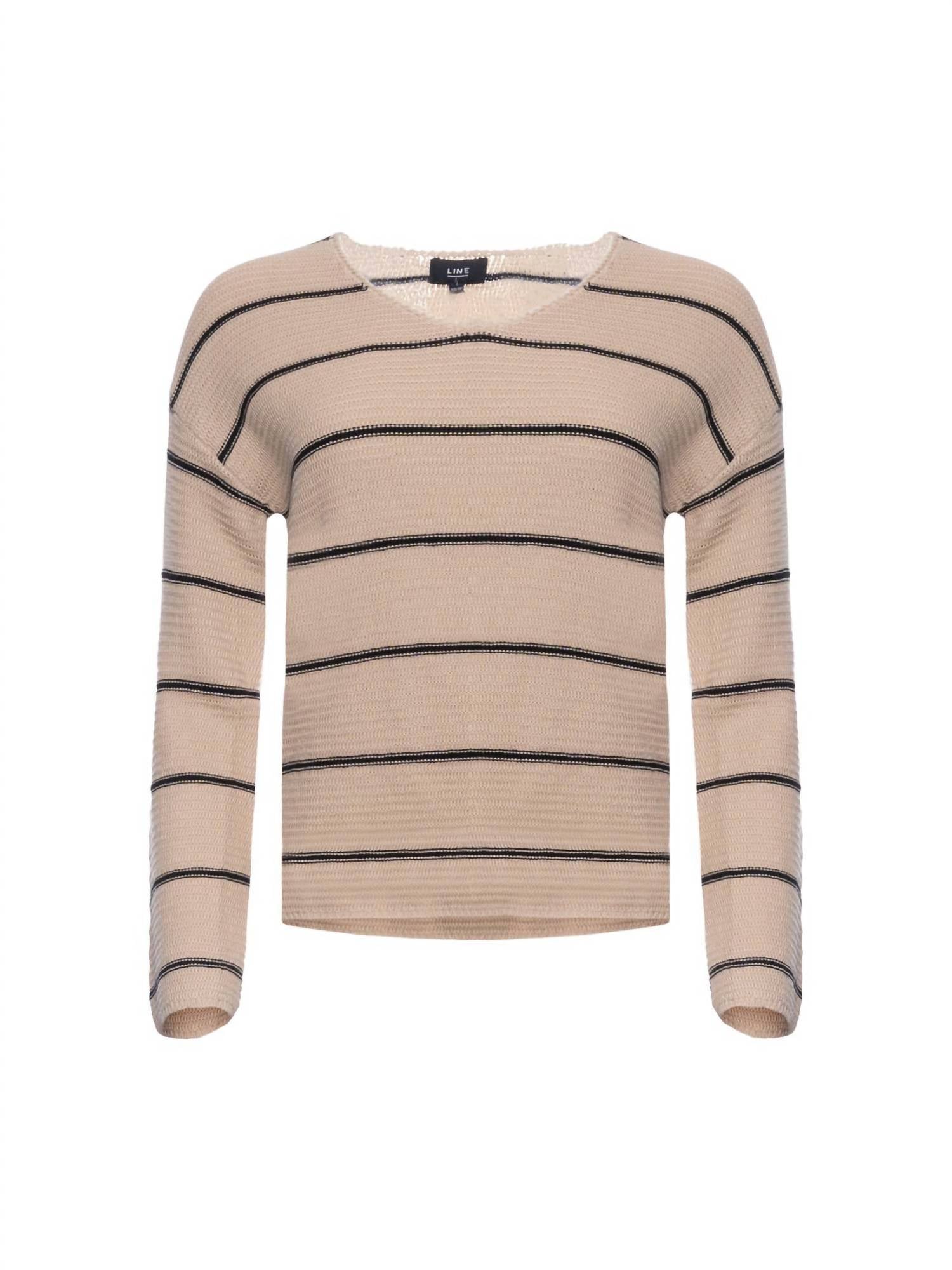 Line - Stella Linen-cotton Sweater