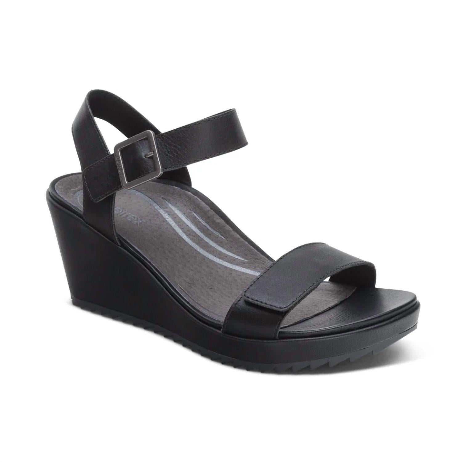 Aetrex - Women's Andrea Wedge Sandal