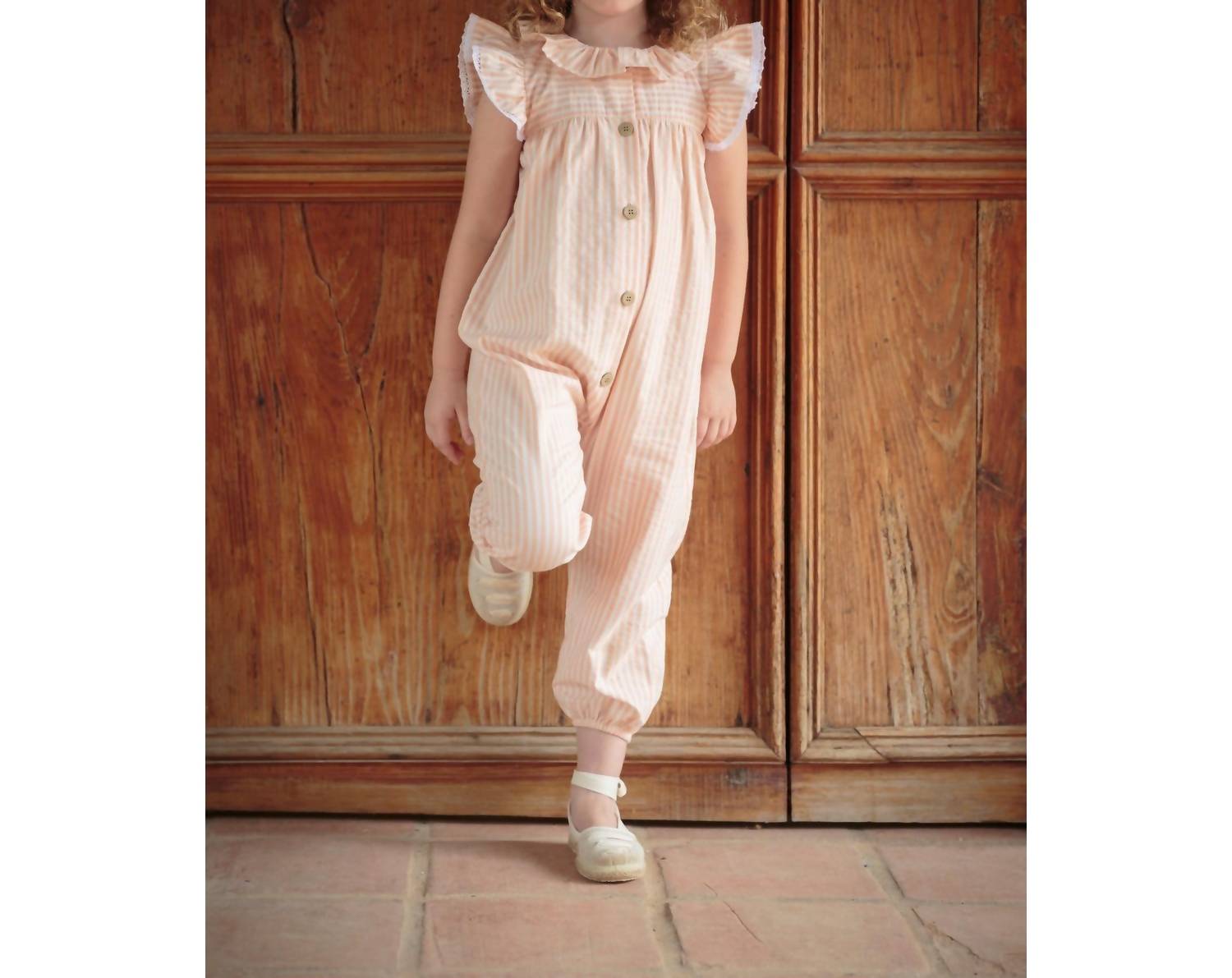 Babidu - Girl's Begonia Jumpsuit